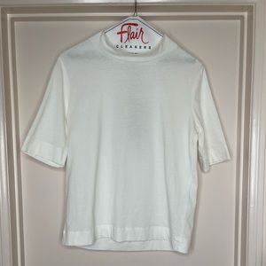 TREE PEOPLE WHITE TOP NEVER WORN NEW WITH TAGS BASIC TEE BASIC T-SHIRT